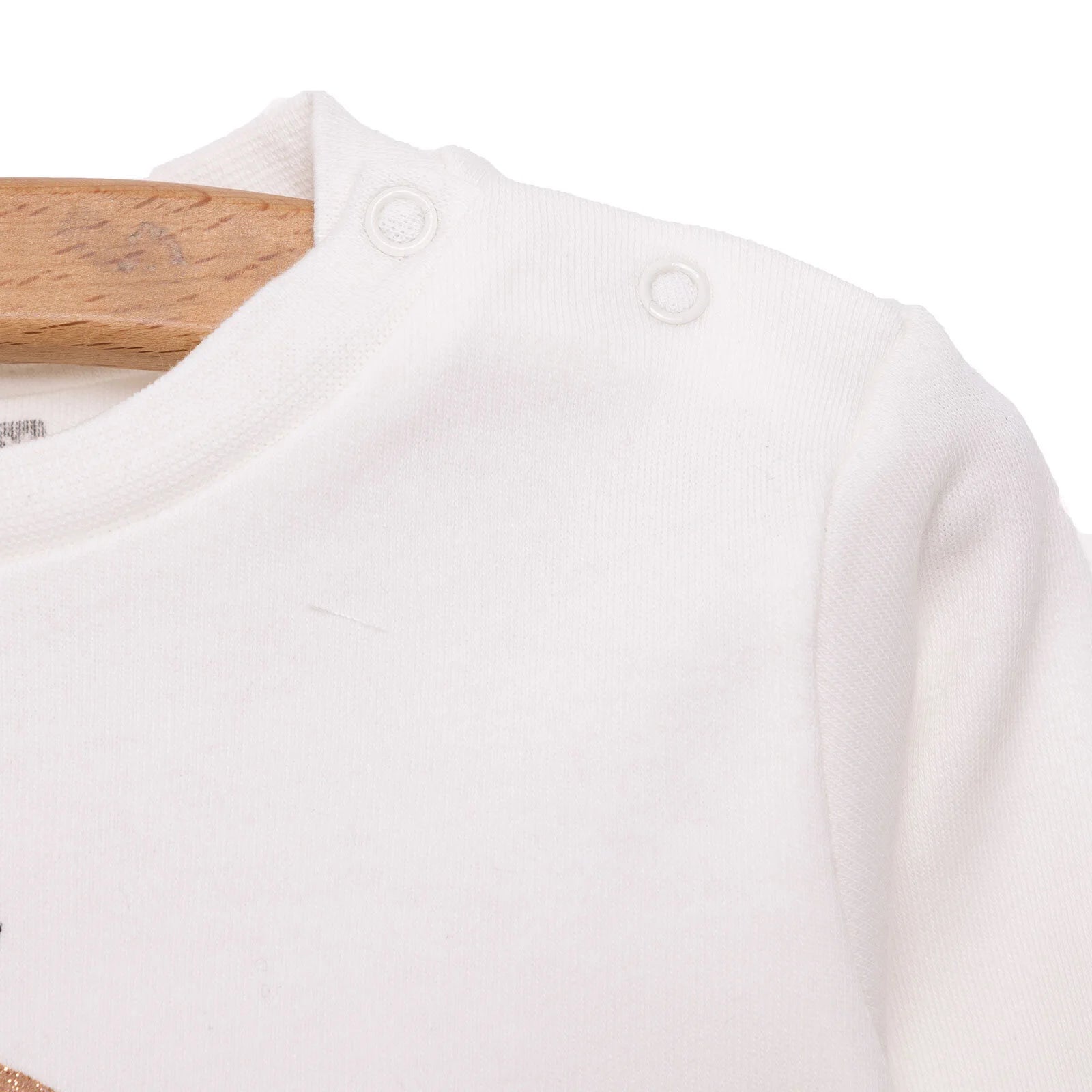 HelloBaby Baby Girl Long Sleeve T-shirt - Ecru - ebebek - Black Friday