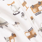 HelloBaby Newborn Boy Organic Footed Jumpsuit - Ecru - ebebek - Black Friday