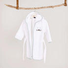 Mollia Boy Baby Bathrobe - White - ebebek - Black Friday