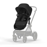 Cybex EOS Lux Silver 2 - in - 1 Pushchair - Moon Black Moon Black - ebebek