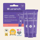 Lansinoh HPA Lanolin Minis Nipple Cream (3x7ml) - ebebek - Black Friday
