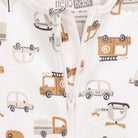 HelloBaby Newborn Boy Organic Footed Jumpsuit - Ecru - ebebek - Black Friday