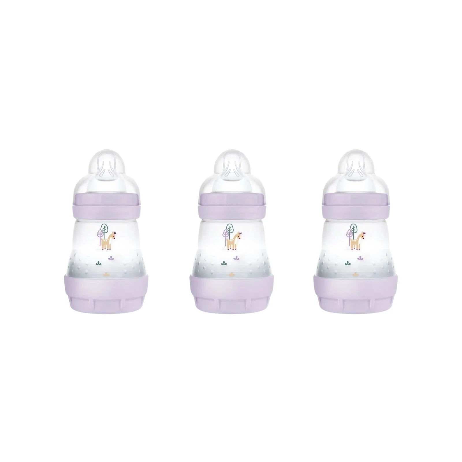 MAM Easy Start Anti - Colic Bottle 160ml Pack of 3 - Lilac - ebebek - Black Friday