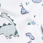 HelloBaby Boy Dino Printed Long Sleeve Bodysuit - White - ebebek - Black Friday