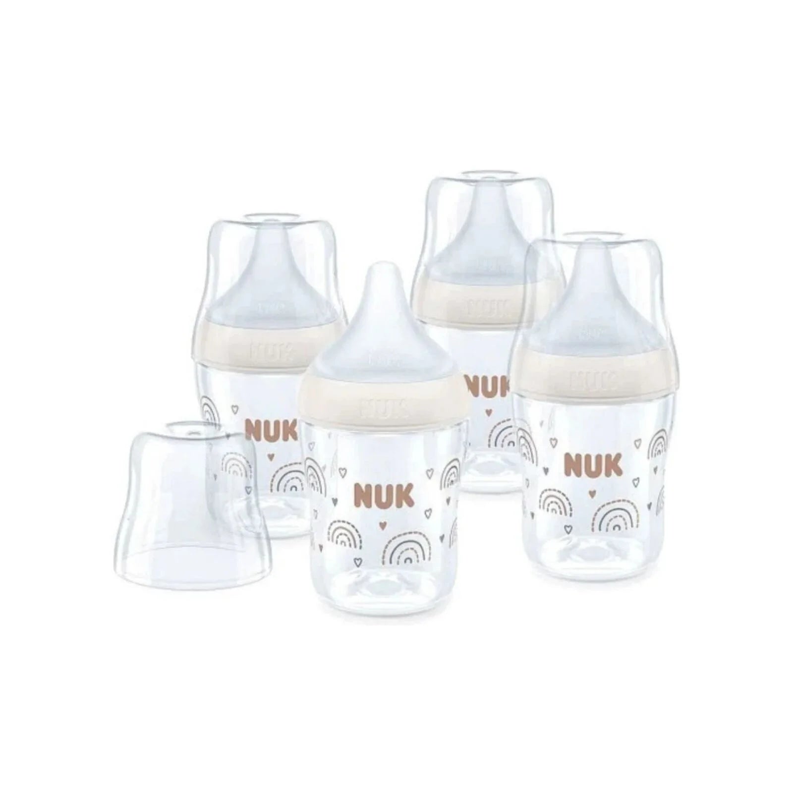 NUK Anti - Colic Perfect Match 150ml Pack of 4 - Rainbow - ebebek - Black Friday