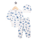 HelloBaby Boy Body - Footed Bottom - Hat - Ecru - ebebek - Black Friday