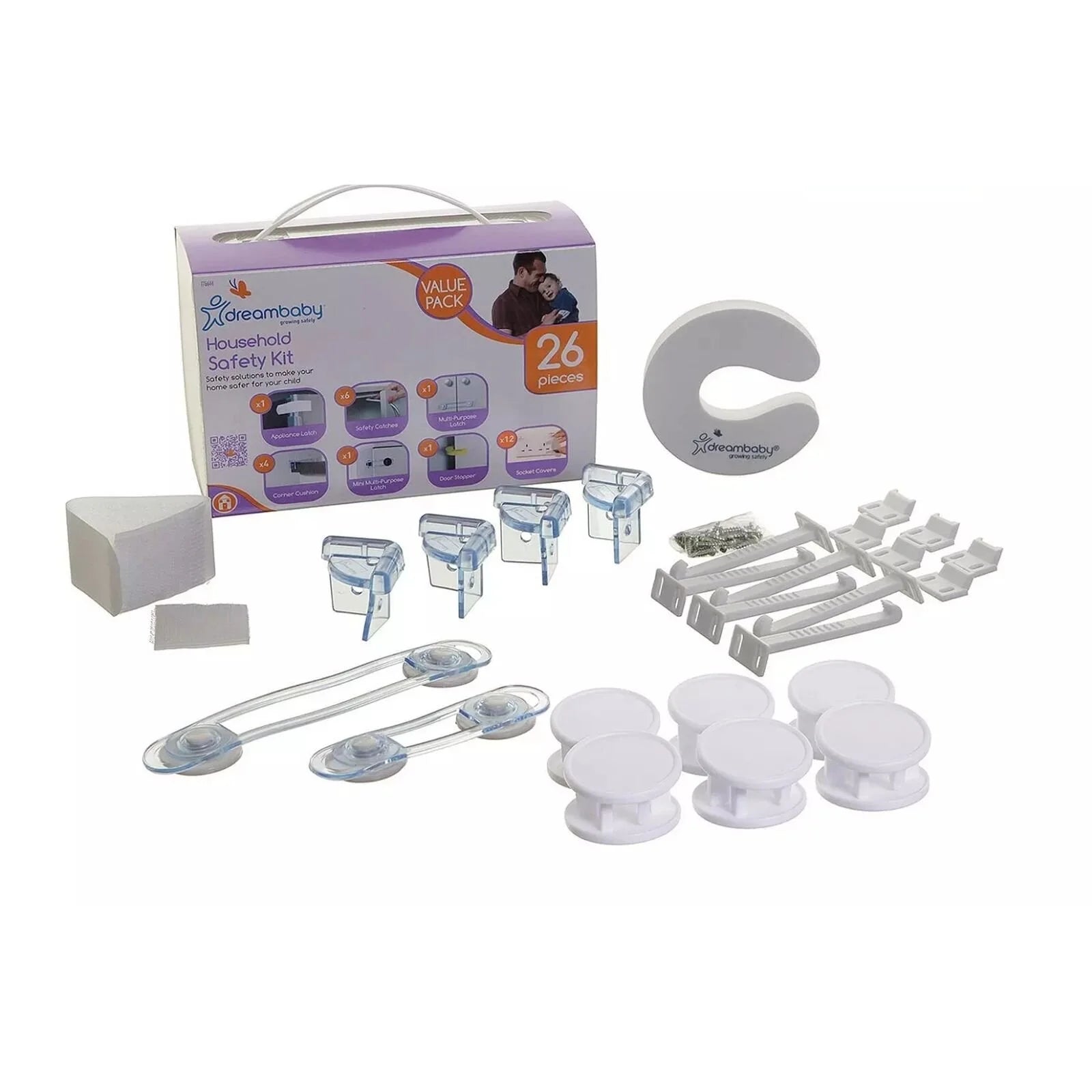Dreambaby Household Safety Value Kit 26 pcs - ebebek - Black Friday
