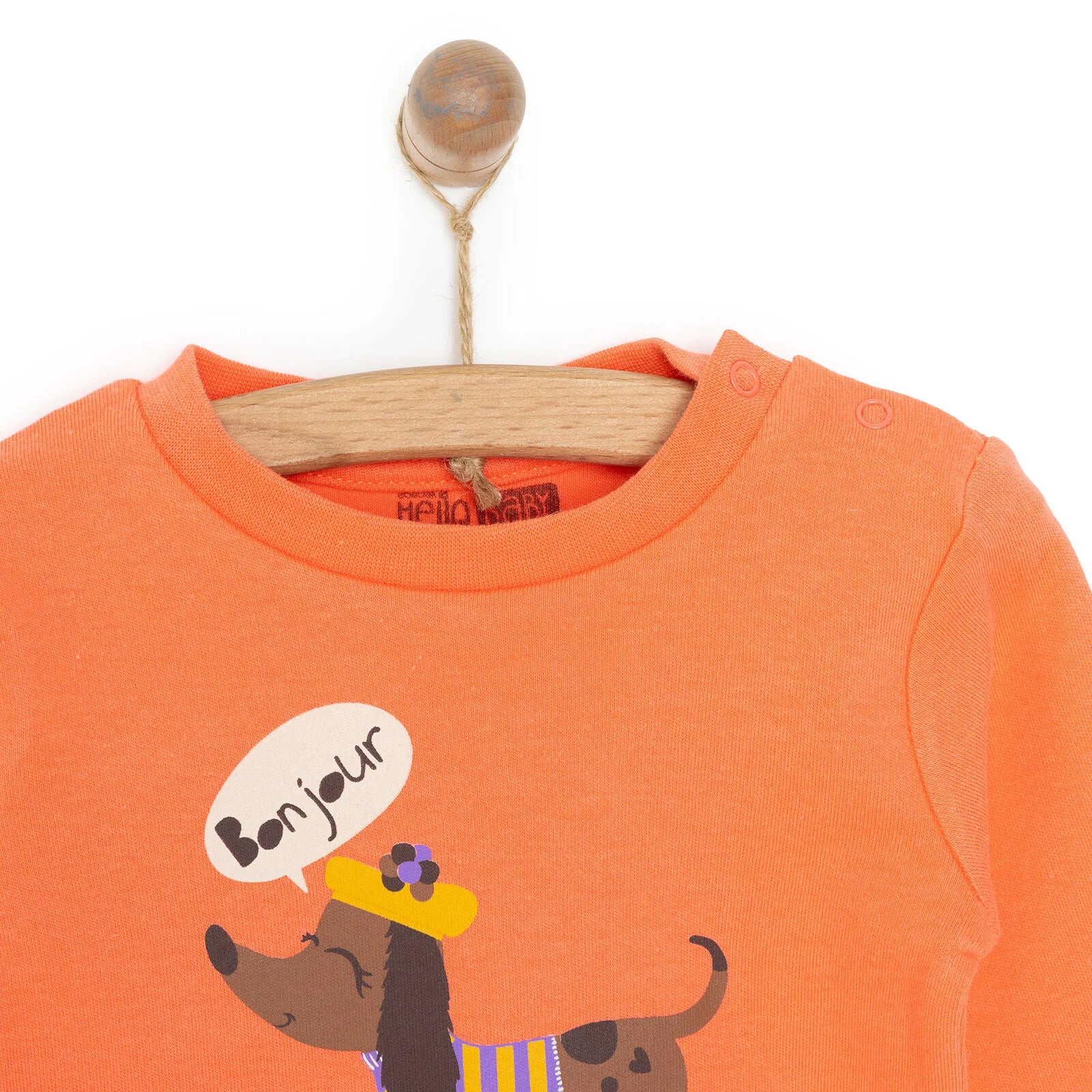 HelloBaby Basic Tshirt - Coral - ebebek - Black Friday