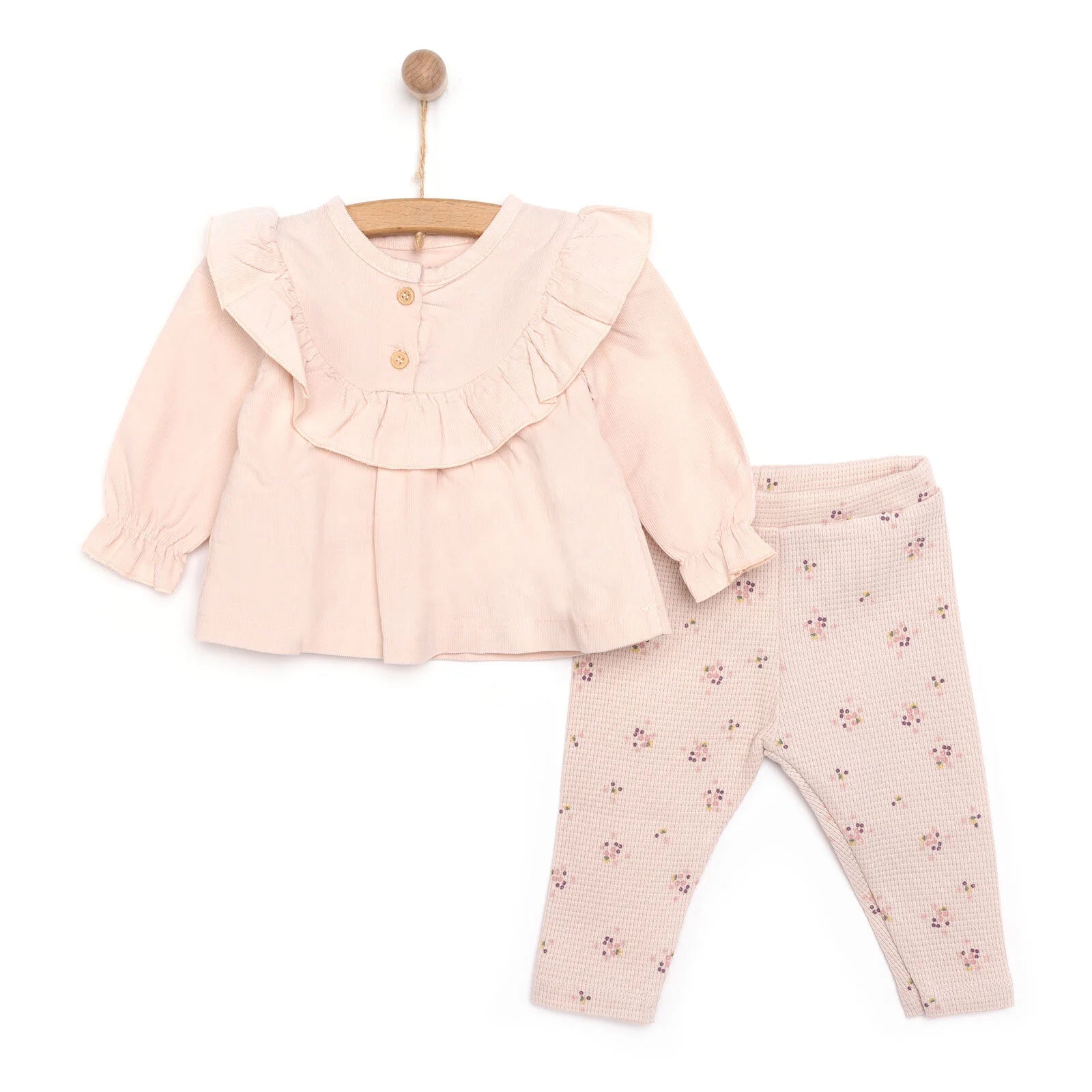 Cassiope Newborn Blouse - Tights - Salmon - ebebek - Black Friday