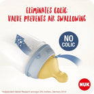 NUK First Choice+ Plus Silicone Teats Medium Feed Hole 0 - 6 months - ebebek - Black Friday