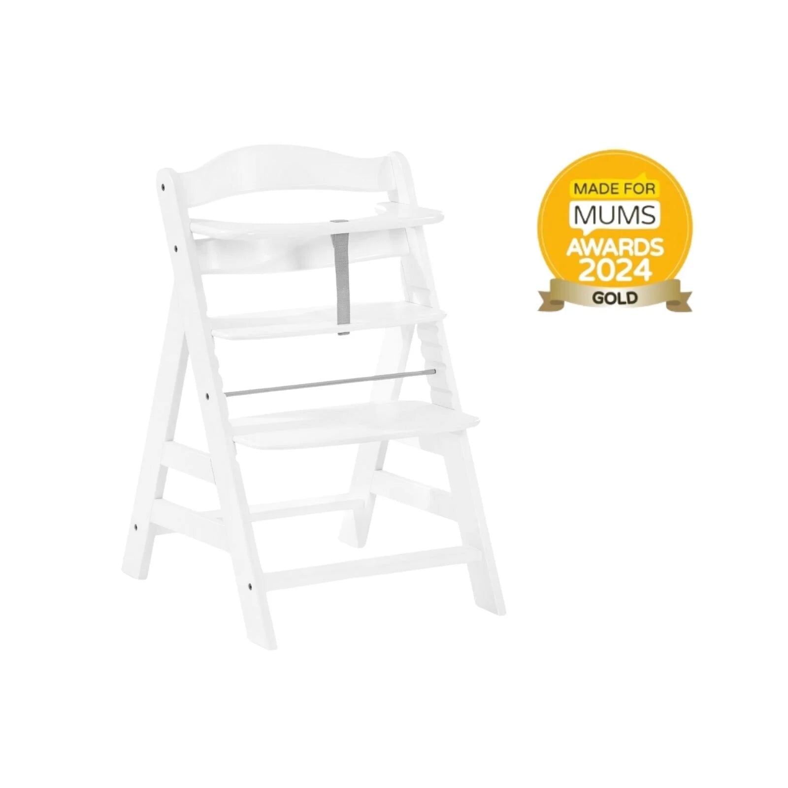 Hauck Alpha+ Wooden Highchair - White - ebebek - Black Friday