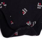 HelloBaby Unisex Long Sleeve Bodysuit - Black - ebebek - Black Friday