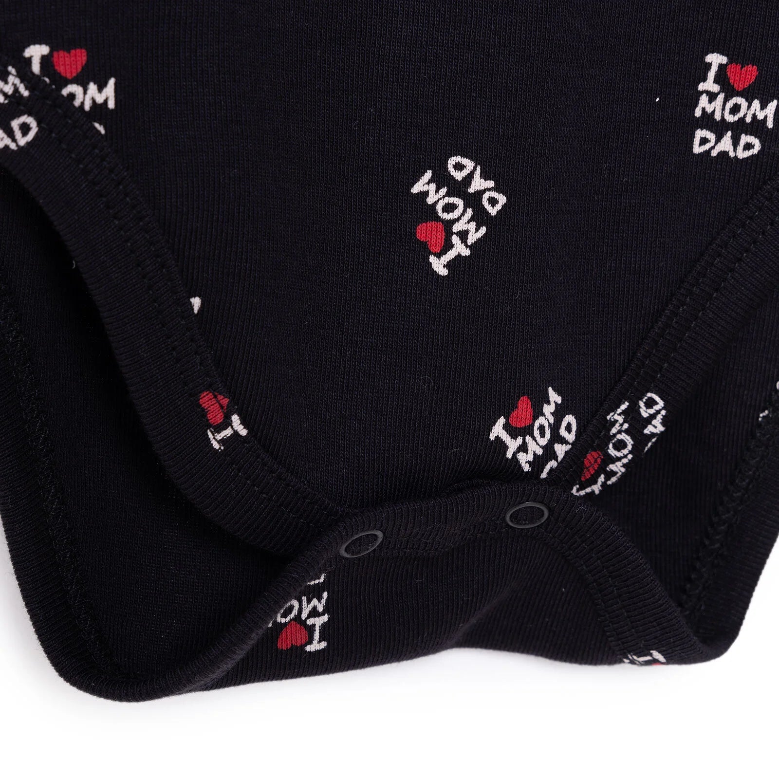 HelloBaby Unisex Long Sleeve Bodysuit - Black - ebebek - Black Friday