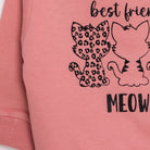 HelloBaby Baby Girl Cat Printed Sweatshirt - Light Rose - ebebek - Black Friday