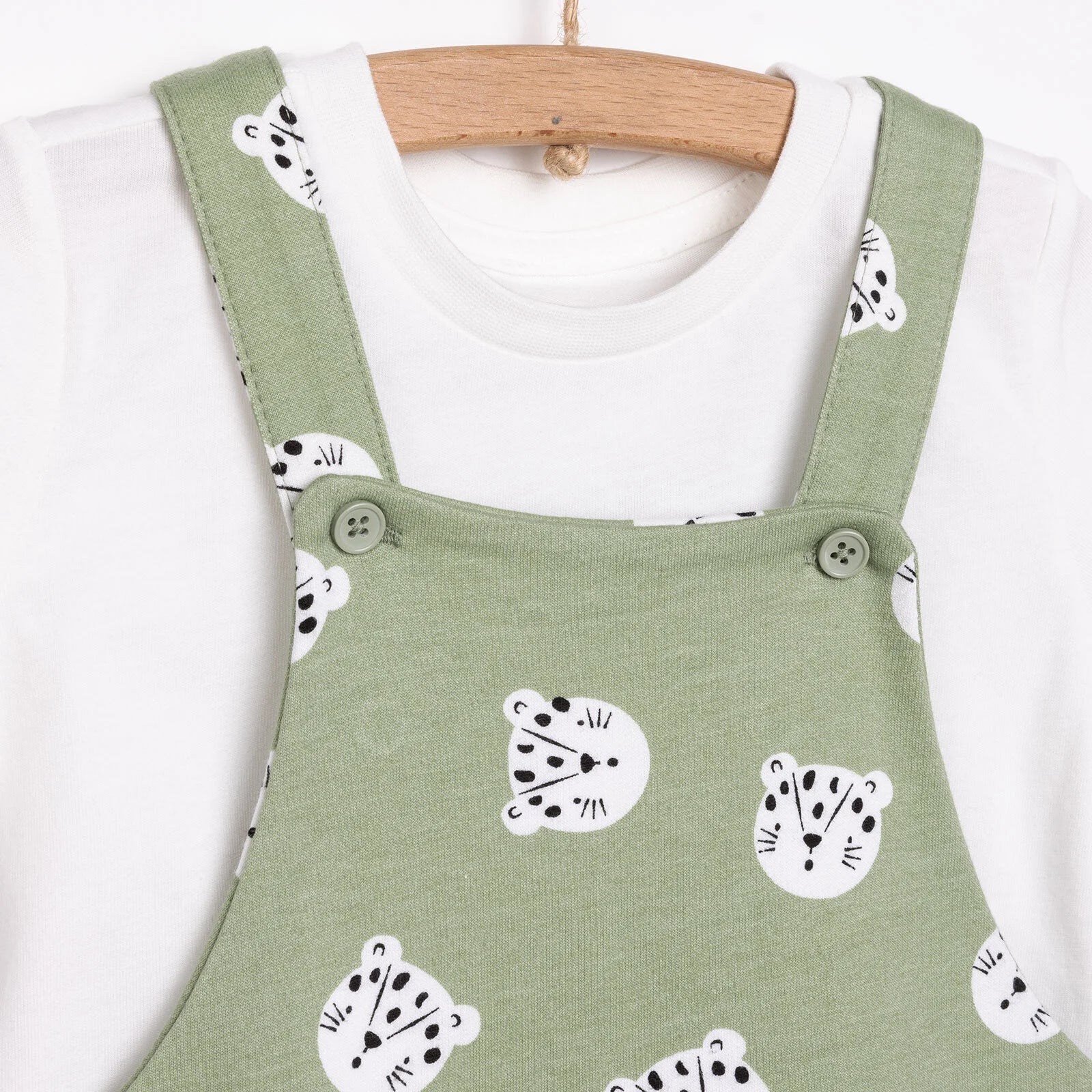 HelloBaby Basic Boy Overall Short - White - ebebek - Black Friday