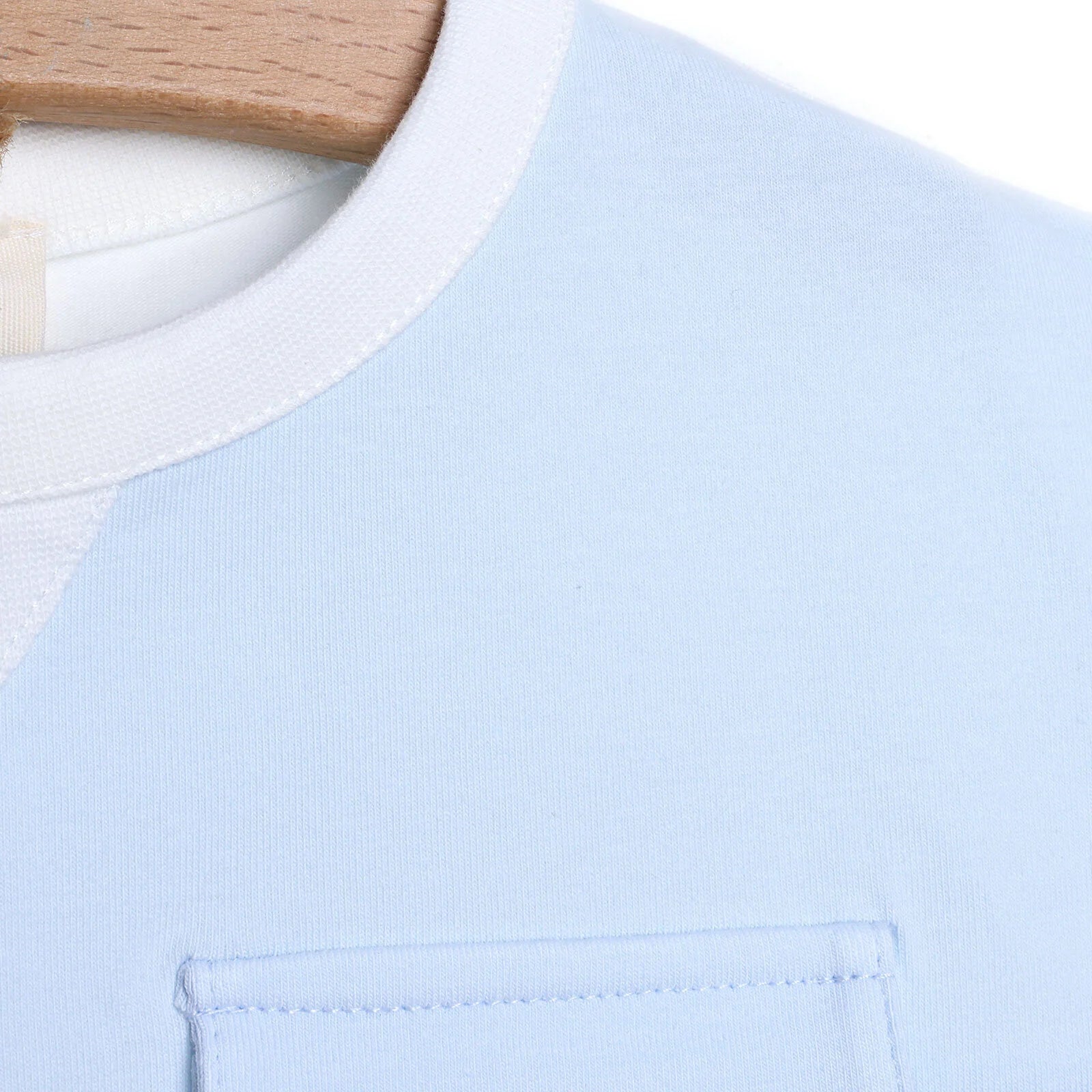 Luess Happy Baby Boy T-shirt - Short - Light Blue - ebebek - Black Friday