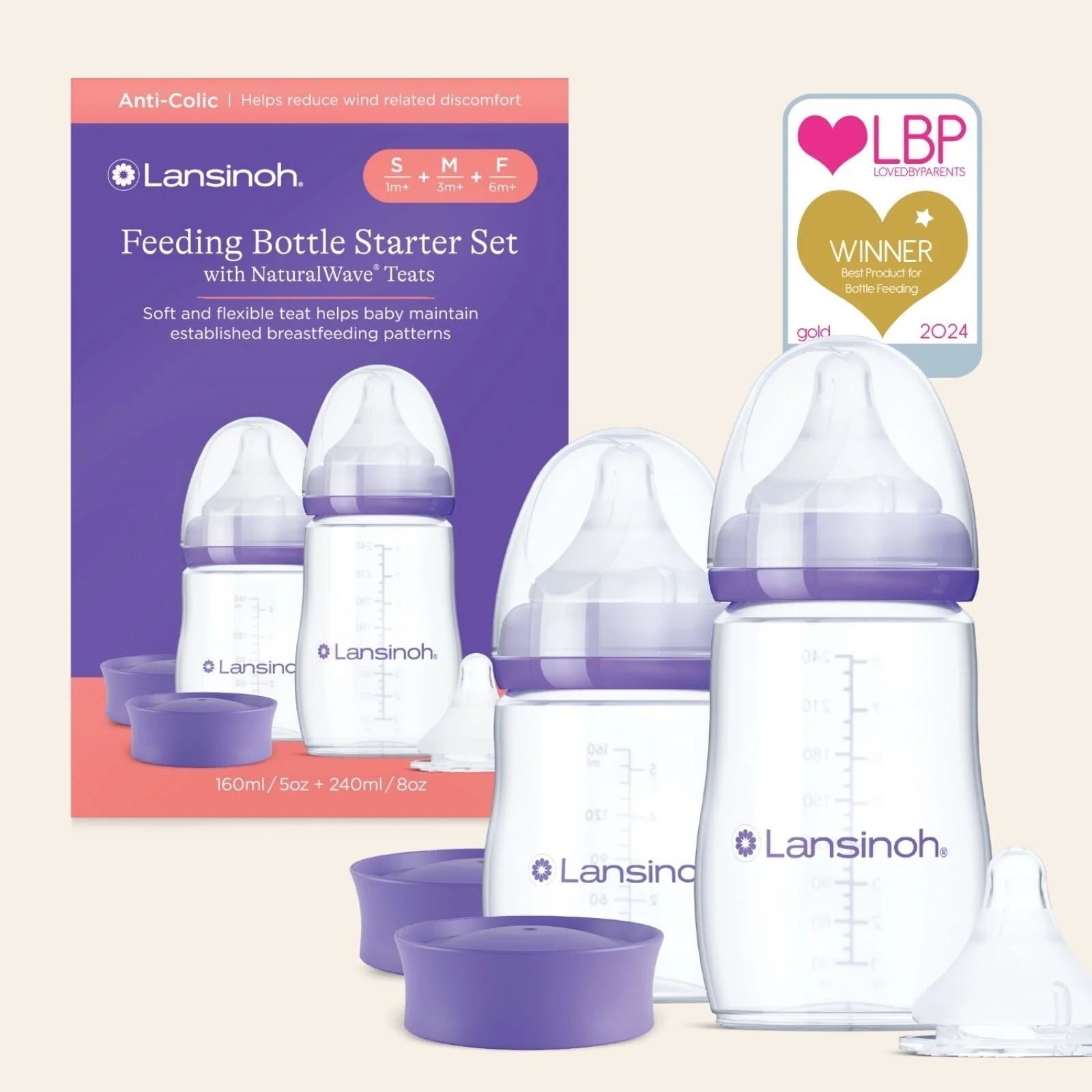 Lansinoh Feeding Bottle Starter Set - Lansinoh - ebebek