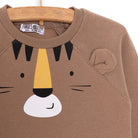 HelloBaby Newborn Boy Figure Jumpsuit - Brown - ebebek - Black Friday