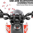 Xootz Aprilia 12V Electric Motorbike Ride On with Lithium Battery - White - ebebek - Black Friday