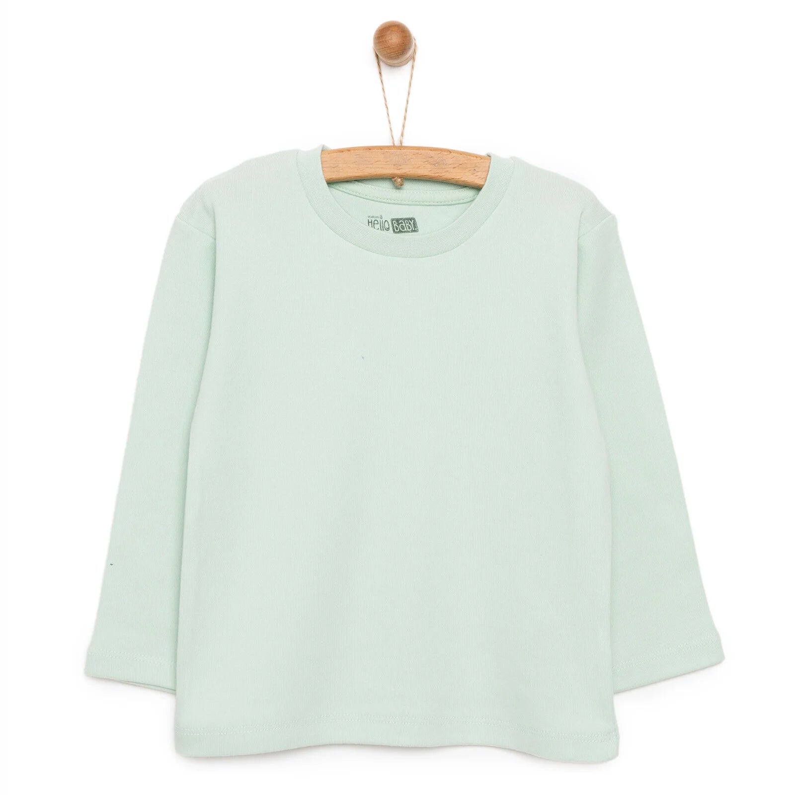 HelloBaby Basic Interlock Long Sleeve T-shirt - Multicolour - ebebek - Black Friday