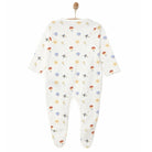 HelloBaby Newborn Baby Boy Footed Jumpsuit - Ecru - ebebek - Black Friday