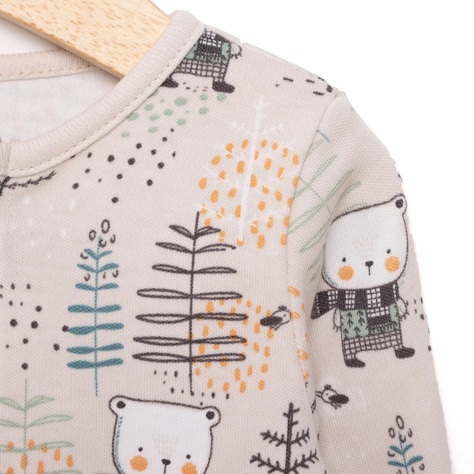 HelloBaby Footed Jumpsuit - Beige - ebebek - Black Friday