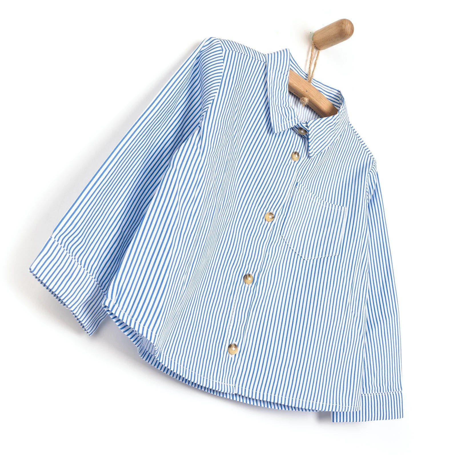 HelloBaby Boy Shirt - Light Blue - ebebek - Black Friday