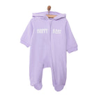 HelloBaby Newborn Hooded Jumpsuit - Purple - ebebek - Black Friday