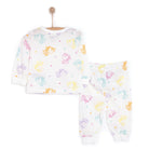 HelloBaby Baby Girl Long Sleeve Pyjamas Set - Ecru - ebebek - Black Friday