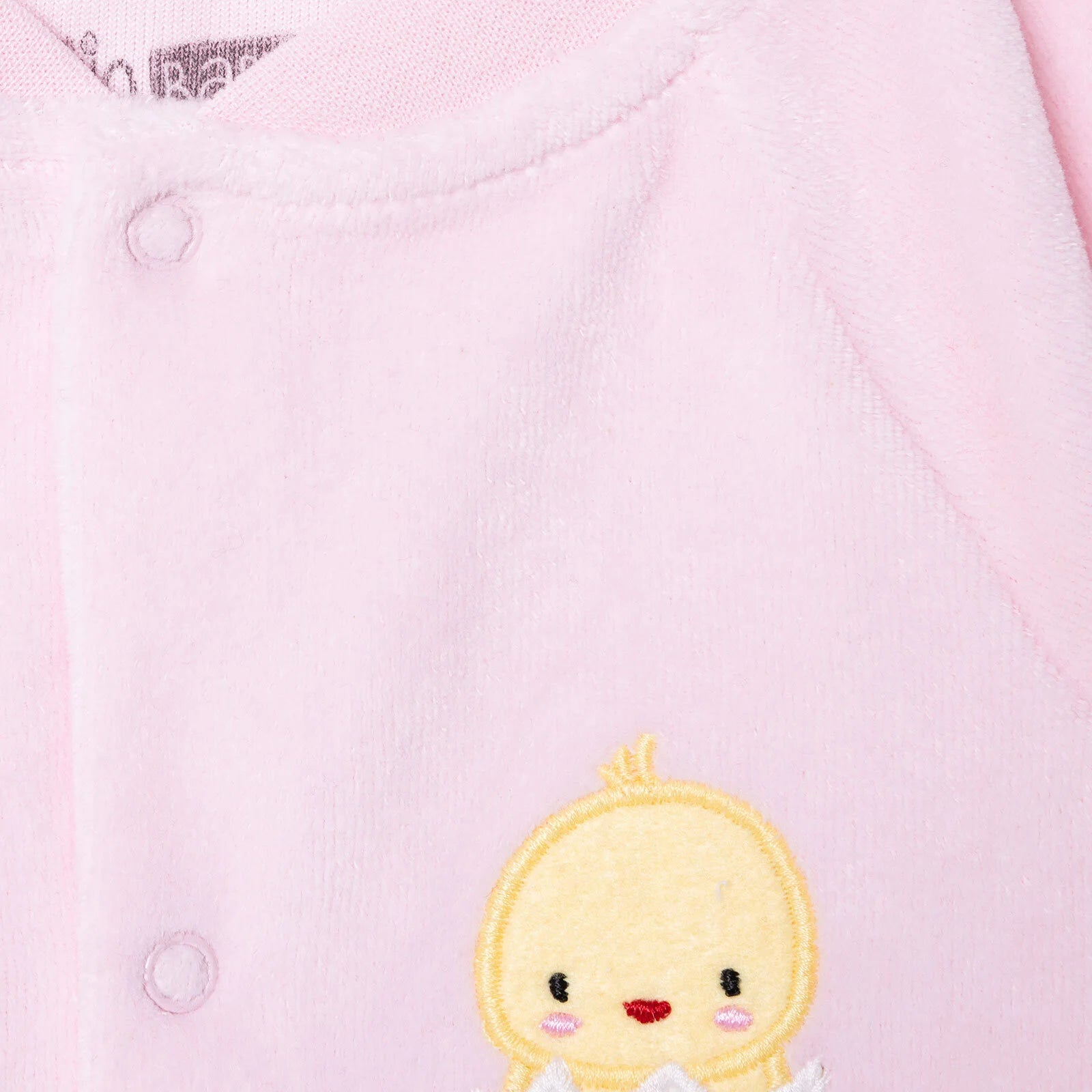 HelloBaby Newborn Velvet Footlesss Jumpsuit - Light Pink - ebebek - Black Friday