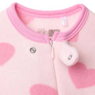 HelloBaby Newborn Polar Footed Jumpsuit - Pink Printed - ebebek - Black Friday