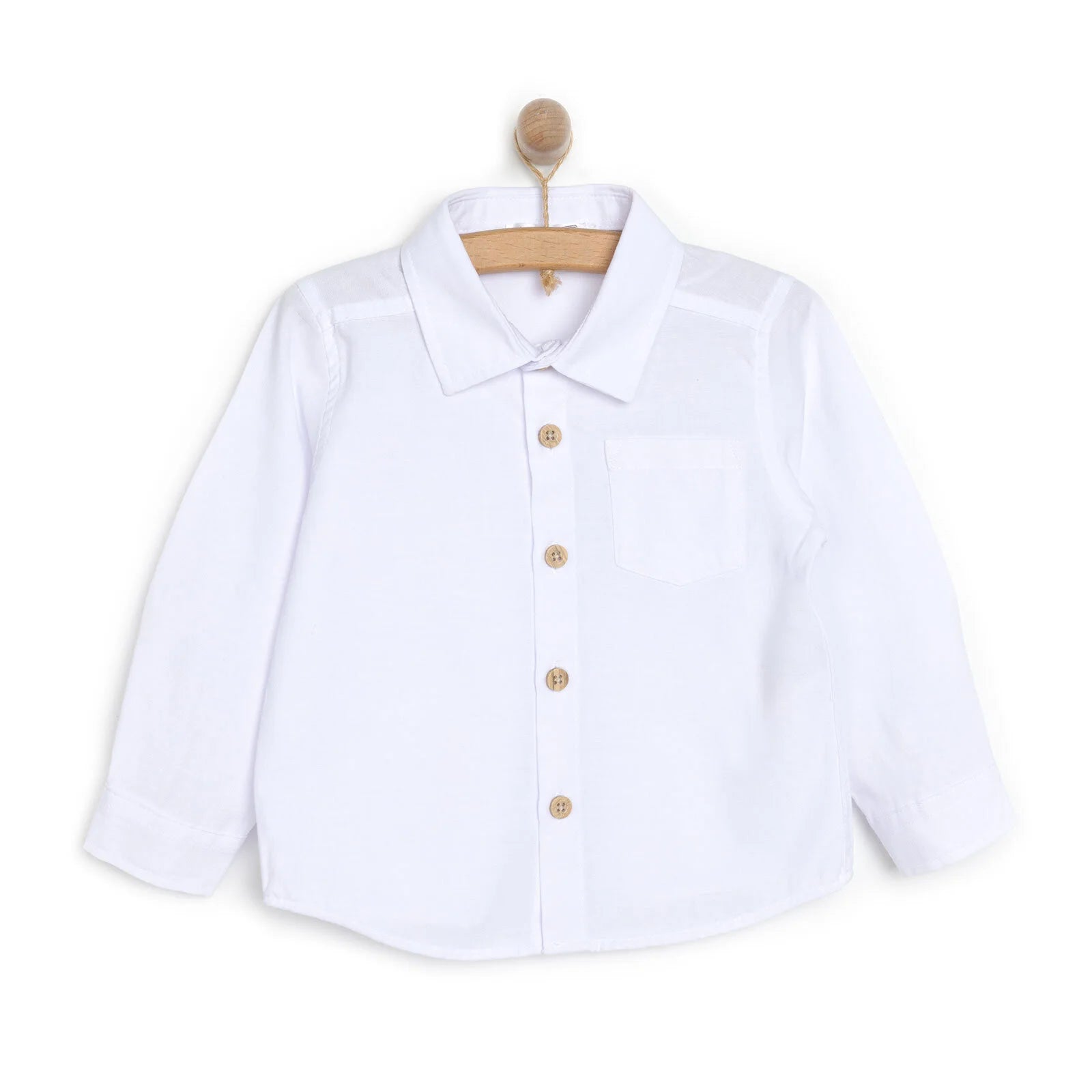 HelloBaby Baby Boy Shirt - White - ebebek - Black Friday