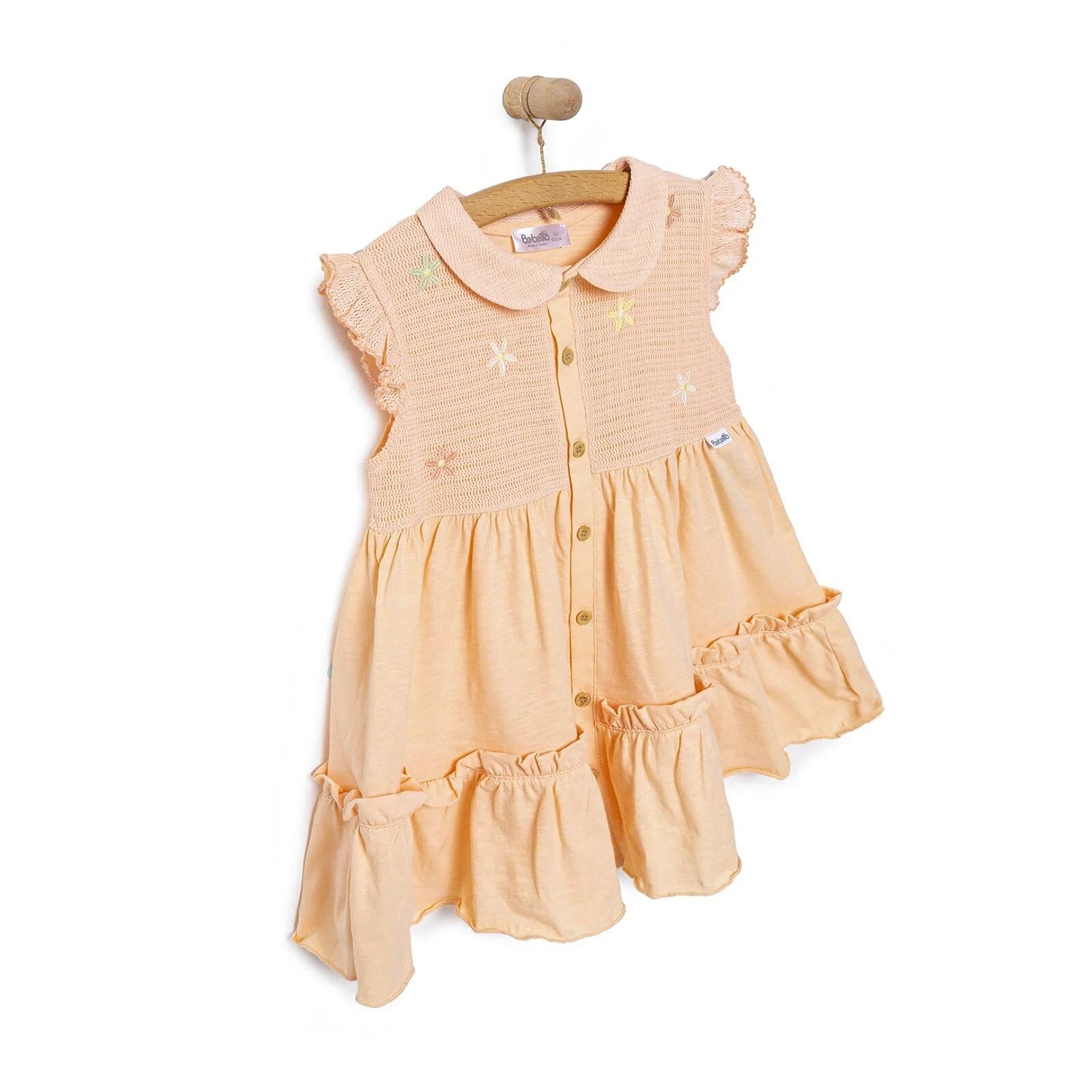 Bebetto Pink Pear Girl Dress - Salmon - ebebek - Black Friday