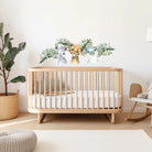 Live Vida Baby Safari Wall Sticker Leafy Hippo & Cheetah & Rhino 3 pcs - ebebek - Black Friday