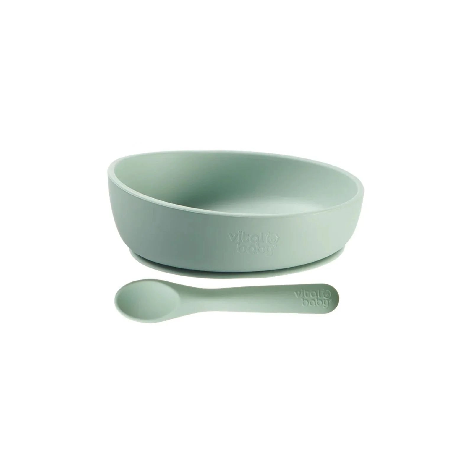 Vital Baby Nourish Silicone Suction Bowl Set - Crushed Mint - ebebek - Black Friday