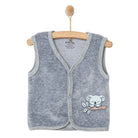 Little Life Newborn Boy Velvet Vest - Grey - ebebek - Black Friday
