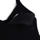 Baby Mom Mother Nursing Vest Decorative Collar Sleeveless - Black Black - ebebek