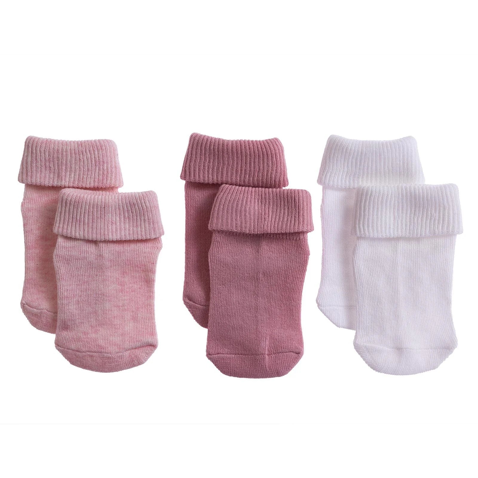 HelloBaby Baby Girl Pack of 3 Socks - Pink - ebebek - Black Friday