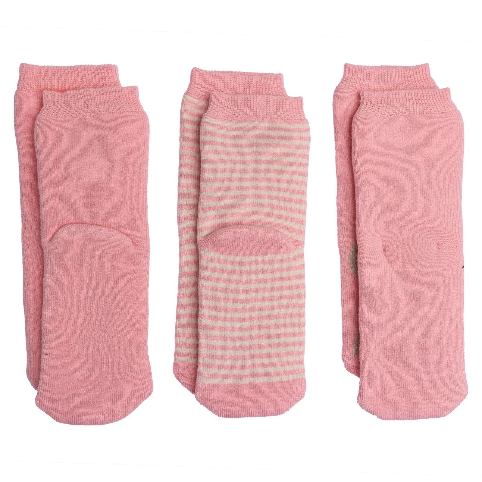 HelloBaby Baby Girl Chenille Socks 3 Pcs - Light Pink - ebebek - Black Friday