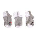 HelloBaby Unisex Pack of 3 Socks - Grey - ebebek - Black Friday