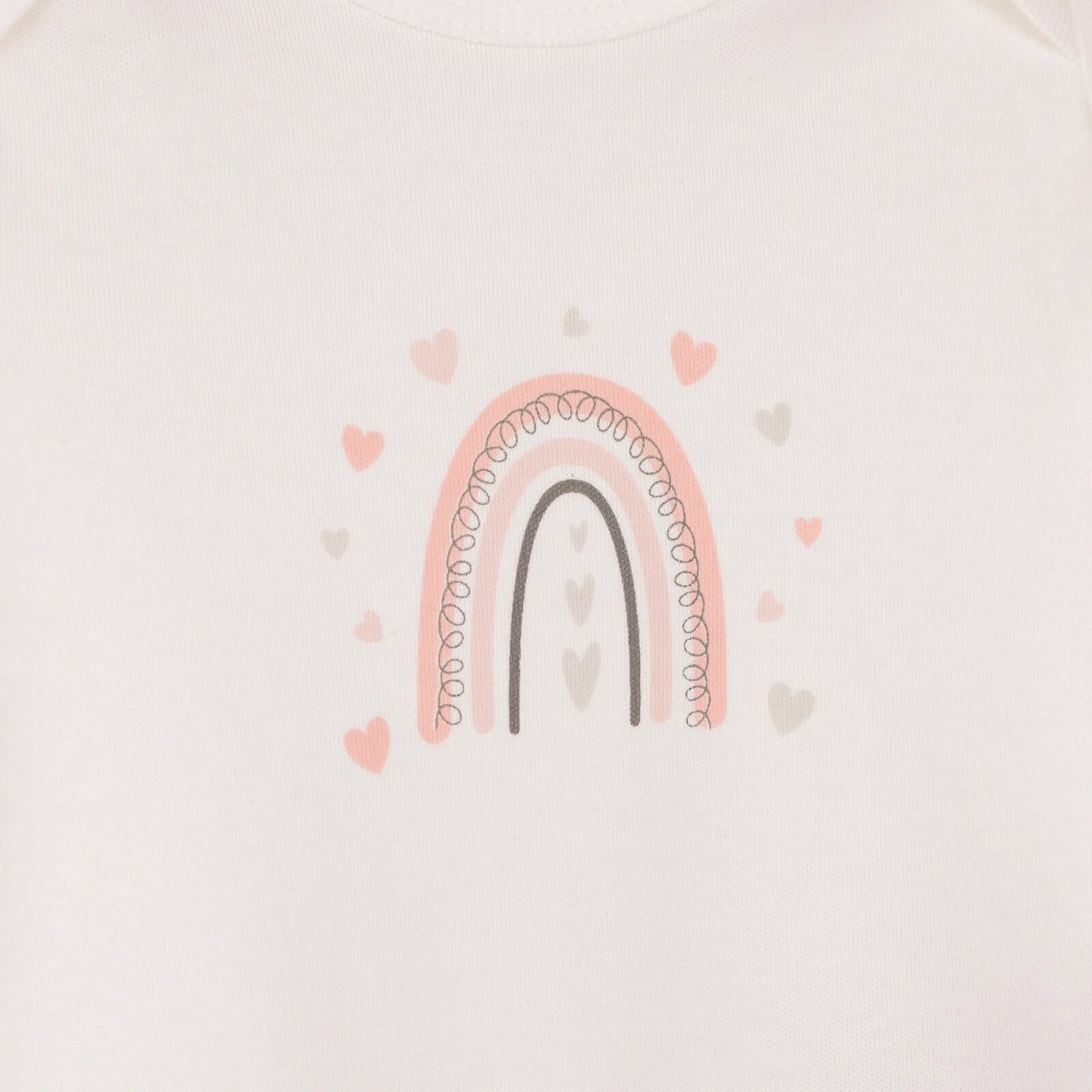 HelloBaby Newborn Baby Girl Rainbow Jumpsuit - Ecru - ebebek - Black Friday