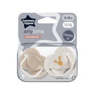 Tommee Tippee Anytime Soother 6 - 18 months Pack of 2 Assorted - ebebek - Black Friday