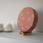 Petit Artichaut Baby Hand & Foot Imprints Round Box - Rainbow Terracotta - ebebek - Black Friday