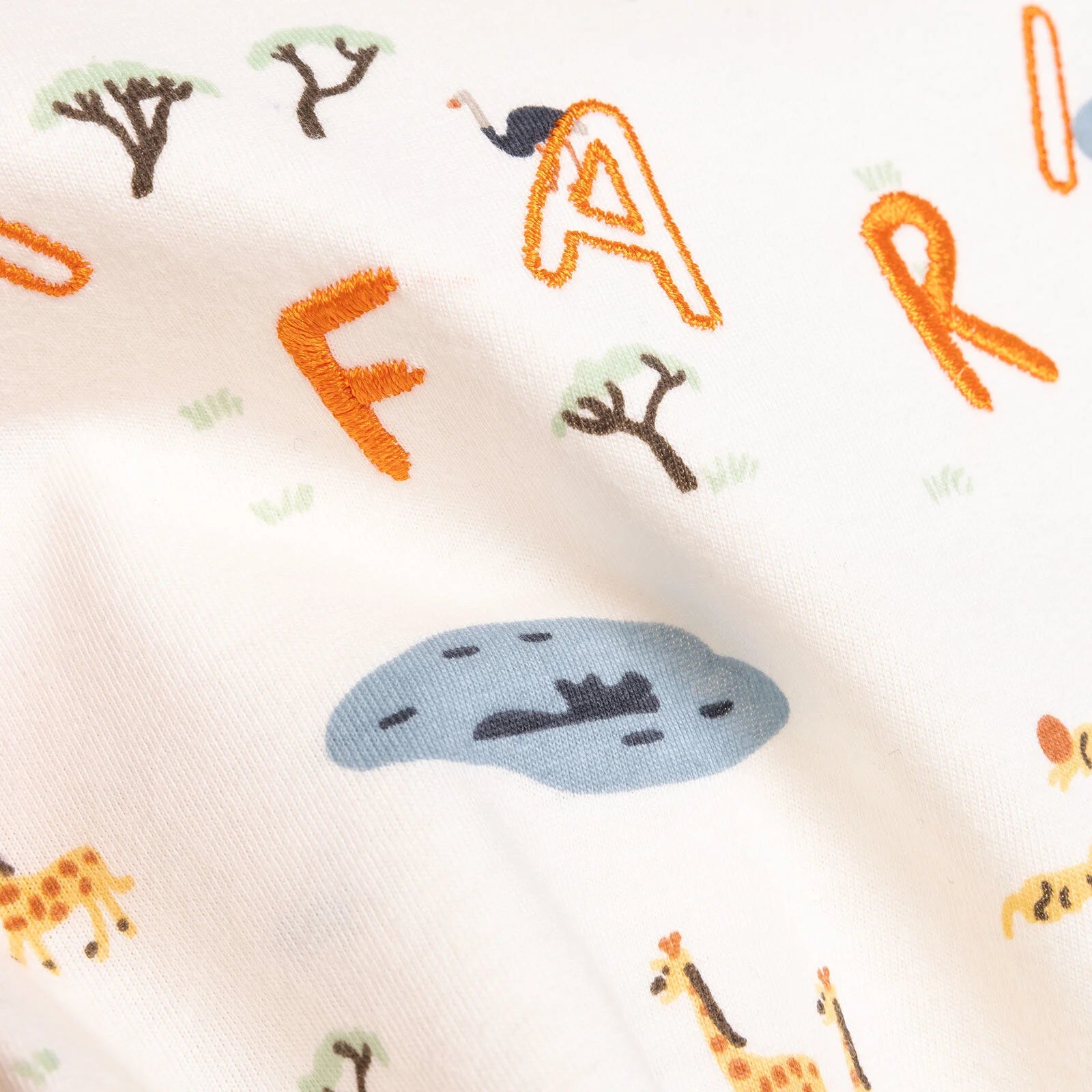 Bebetto Newborn Safari Tshirt - Short - Multicolour - ebebek - Black Friday