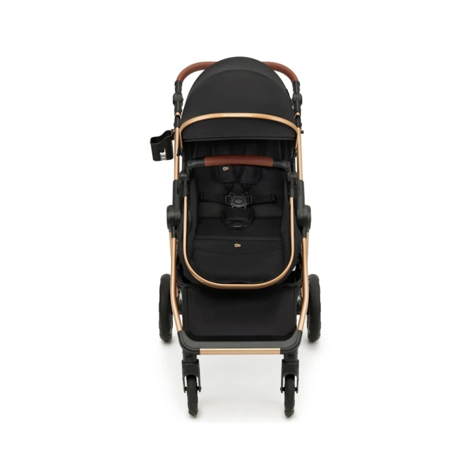 Kinderkraft Esme 3 - in - 1 Travel System with Mink Pro Car Seat - Pure Black Pure Black - ebebek - Christmas