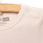 HelloBaby Basic Rib Short Sleeve Baby Bodysuit 2 Pcs - Brown - ebebek - Black Friday