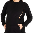 baby mom Mom Maternity Sweatshirt - Black - ebebek - Black Friday