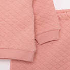 HelloBaby Newborn Quilted Sweatshirt - Footed Bottom - Dark Pink - ebebek - Black Friday