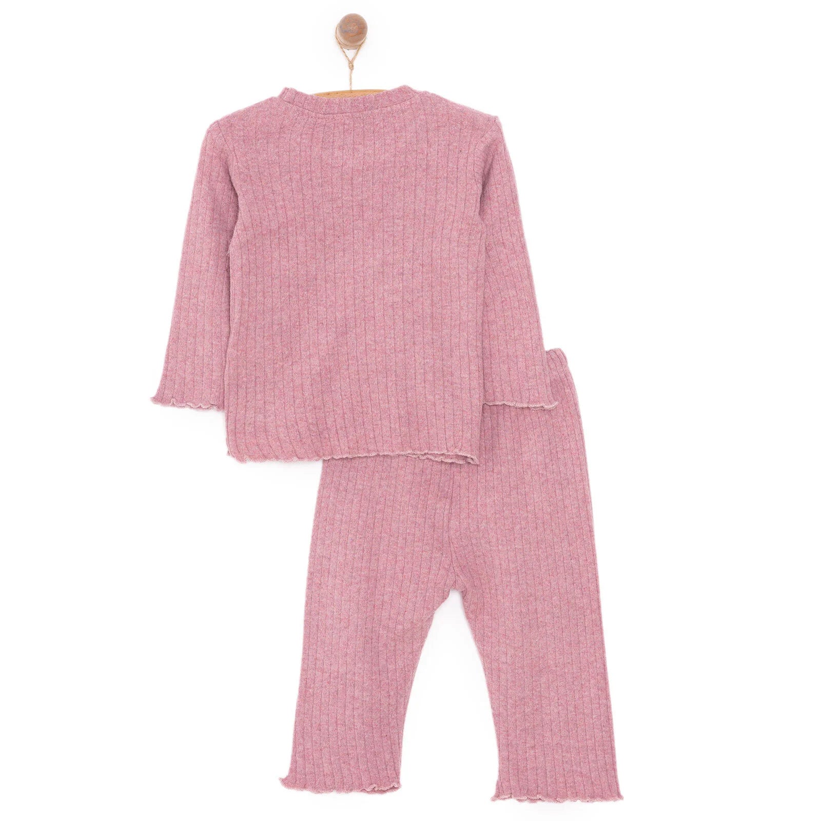 HelloBaby Baby Girl Long Sleeve Pyjamas Set - Light Pink - ebebek - Black Friday