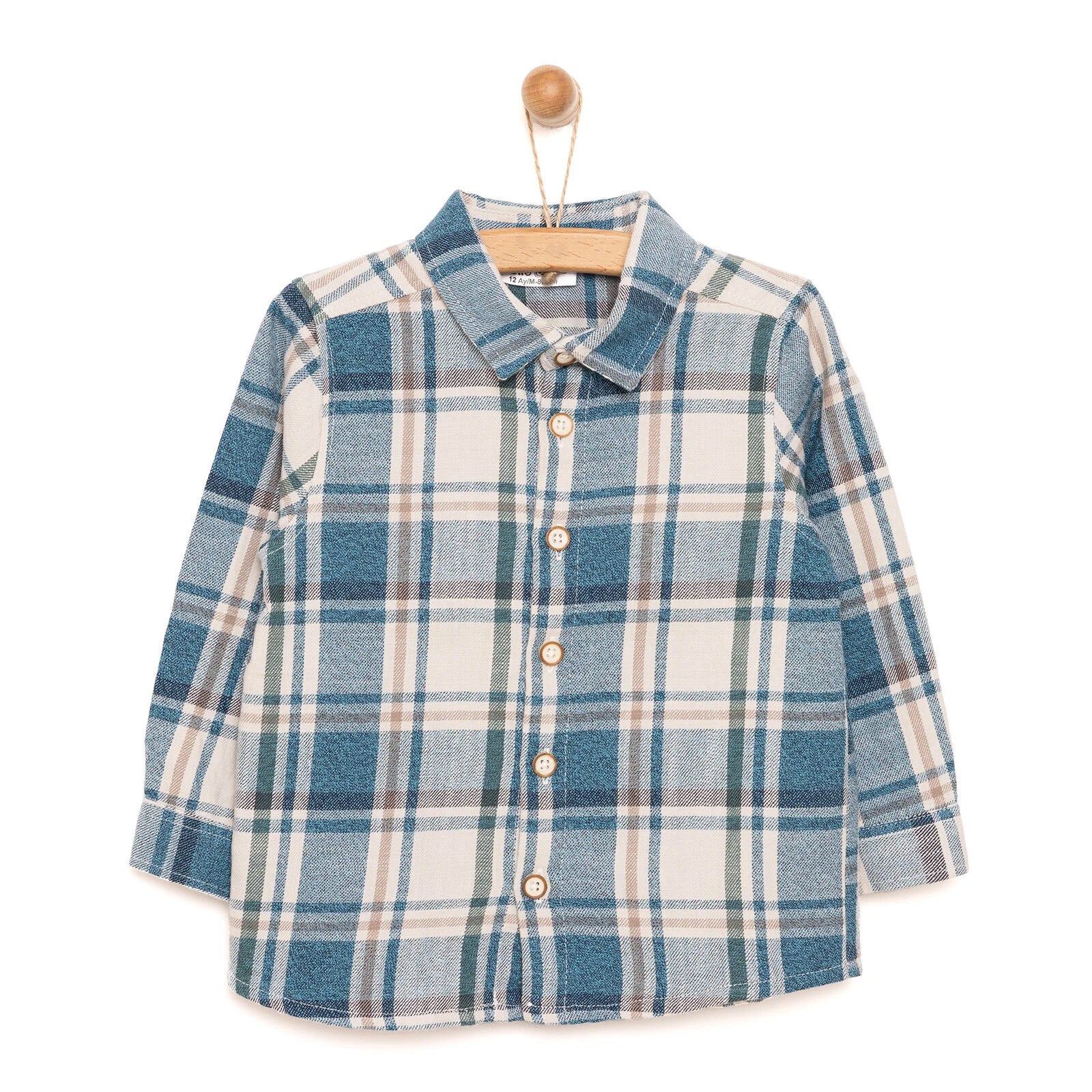 HelloBaby Baby Boy Long Sleeve Shirt - Printed - ebebek - Black Friday